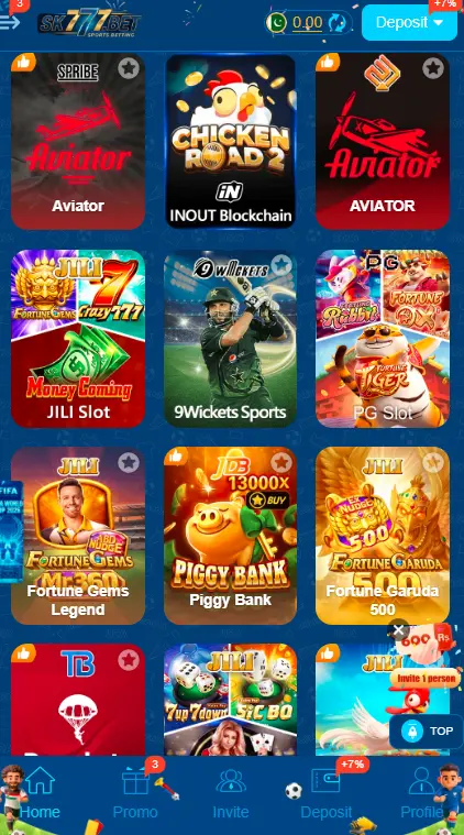 SK777Bet Game